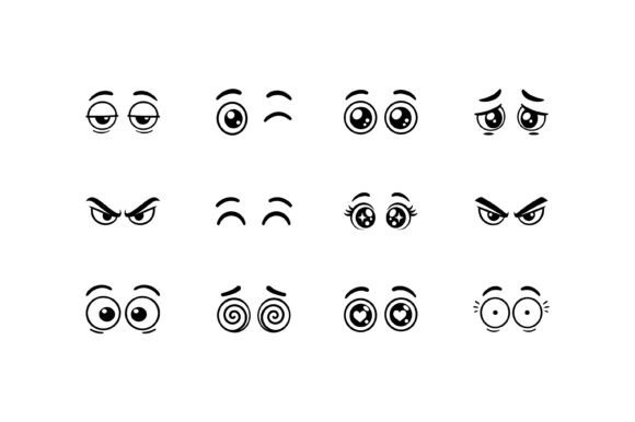 Cartoon Eyes SVG Bundle: A Designer Review