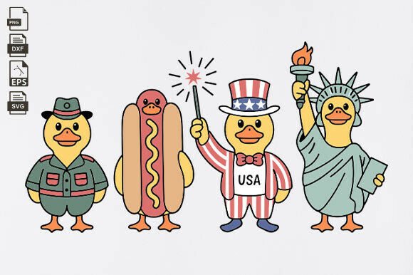 Funny 4th of July Ducks, American Goose: A Designer’s Real-World Review
