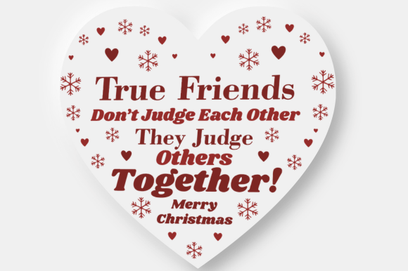 Funny Best Friend Christmas Heart Gift Review