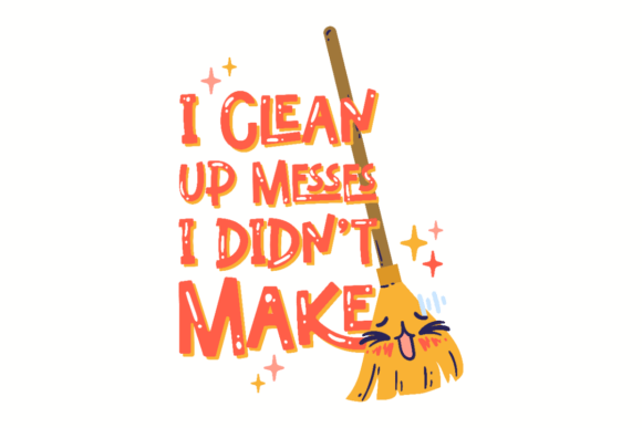 Funny Broom, Cleaning Humor Decal Review