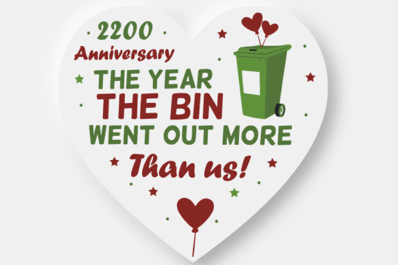 Funny Lockdown Anniversary Heart Gift Review