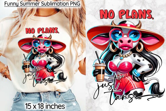 Funny Summer Sublimation, Cow Lover PNG Review