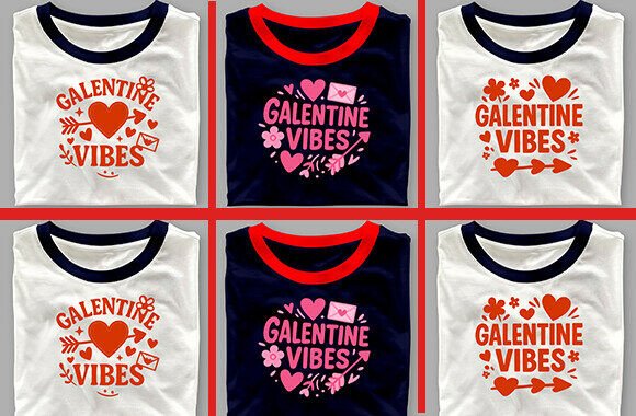 Galentine Vibes SVG T-Shirt Bundle Review for Real Embroidery Use