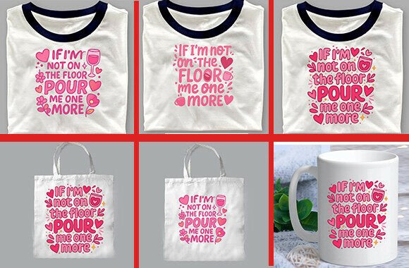 If I’m Not on the Floor SVG T-Shirt Bundle