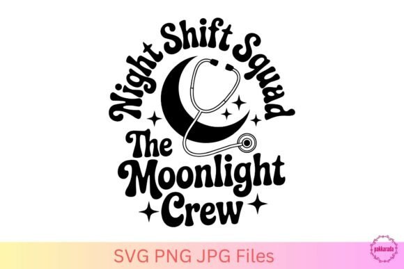 Night Shift Squad – The Moonlight Crew SVG Review